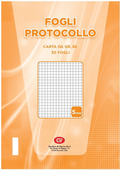 FOGLI PROTOCOLLO – 5MM