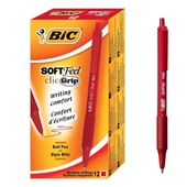 BIC CONF. 12PZ. SOFT FEEL CLIC GRIP Med.