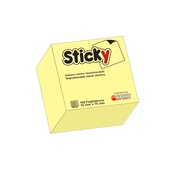 CUBO STICKY GIALLO 75X75 400fg.