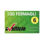 CONF. 10 SCATOLE FERMAGLI  56mm N. 6