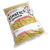 SACC.1KG. ELASTICI GIALLI O20mm