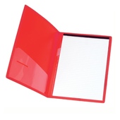 NOTEBOOK FILE A4 ROSSO