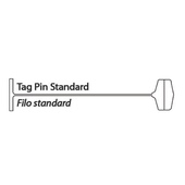 CF. 5000 TAG PINS 15 MM