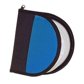 PORTA CD IN TESSUTO 12pz. BLU