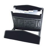 CARTELLA P/BLOCCO-VELCRO A4 METAL NERO