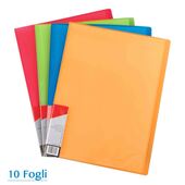 PORTALISTINI NEON ARANCIO 10FOGLI