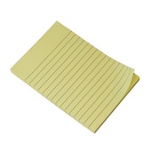 STICKY GIALLO A RIGHE100X150mm 100fg