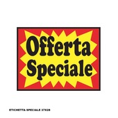 CF. 24 ETICHETTA OFFERTA SPECIALE 37X28