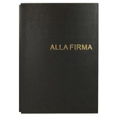 LIBRO FIRMA  18FG.  NERO