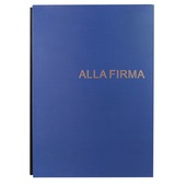 LIBRO FIRMA  18FG.  BLUE