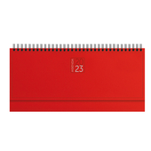 AGENDA PLANNING DA TAVOLO 128 PAG. 30X14 ROSSO