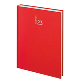 AGENDA SETTIMANALE 132 PAG. 17x24 ROSSO