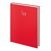 AGENDA GIORNALIERA F.TO 17x24 ROSSO