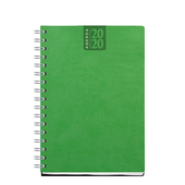 AGENDA GIORNALIERA SPIRALATA 336 PAG. 15x21 VERDE LIME