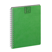 AGENDA SETTIMANALE SPIRALATA 128 PAG. 17X24 VERDE LIME