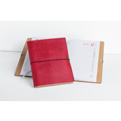 AGENDA PORTAFOGLIO 324 PAG. 15X21 ROSSO