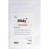 STICKY MAXI BIANCO A QUADRETTI 200x300mm 50fogli