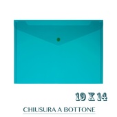 CF. 5 BUSTE C/BOTTONE f.to 19X14 VERDE