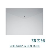 CF. 5 BUSTE C/BOTTONE f.to 19X14 BIANCO