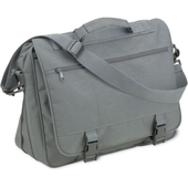 BORSA PORTADOCUMENTI NYLON GRIGIO