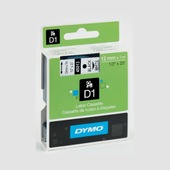 CF. 5 PZ. DYMO 45013 NASTRO IN CARTUCCIA BK/WH S0720530