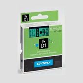 CF. 5 PZ. DYMO 45019 NASTRO IN CARTUCCIA BK/GR S0720590