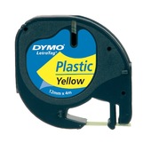 CF. 10 PZ. DYMO 91202 NASTRO LETRATAG PL GIALLO - S0721620