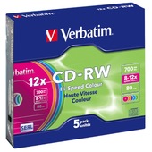 CF. 5 43167 CD-RW HI SPEED COLOUR 700MB